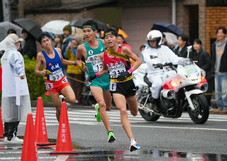 今年、大牟田から鳥取城北へと転校した本田　©Satoshi Wada