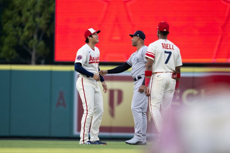 ヤンキースの選手にあいさつに行ったら…（4枚目／全5枚）©Nanae Suzuki