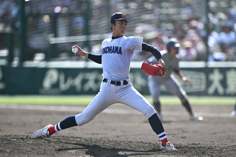 横浜高・織田を巡り、ドラフト会場は開始前から緊迫感が漂っていた　©Hideki Sugiyama
