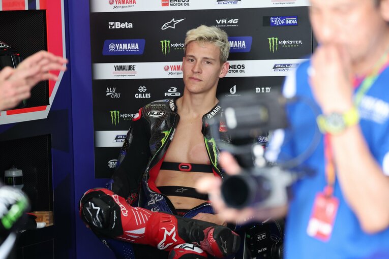 21年のチャンピオンにして昨年のランク2位とは思えぬ低迷が続くクアルタラロ　©Satoshi Endo