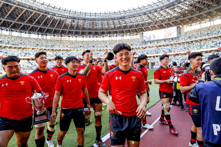 高校時代はニュージーランドに留学していたWTB小村真也（帝京大3年）©︎Kiichi Matsumoto