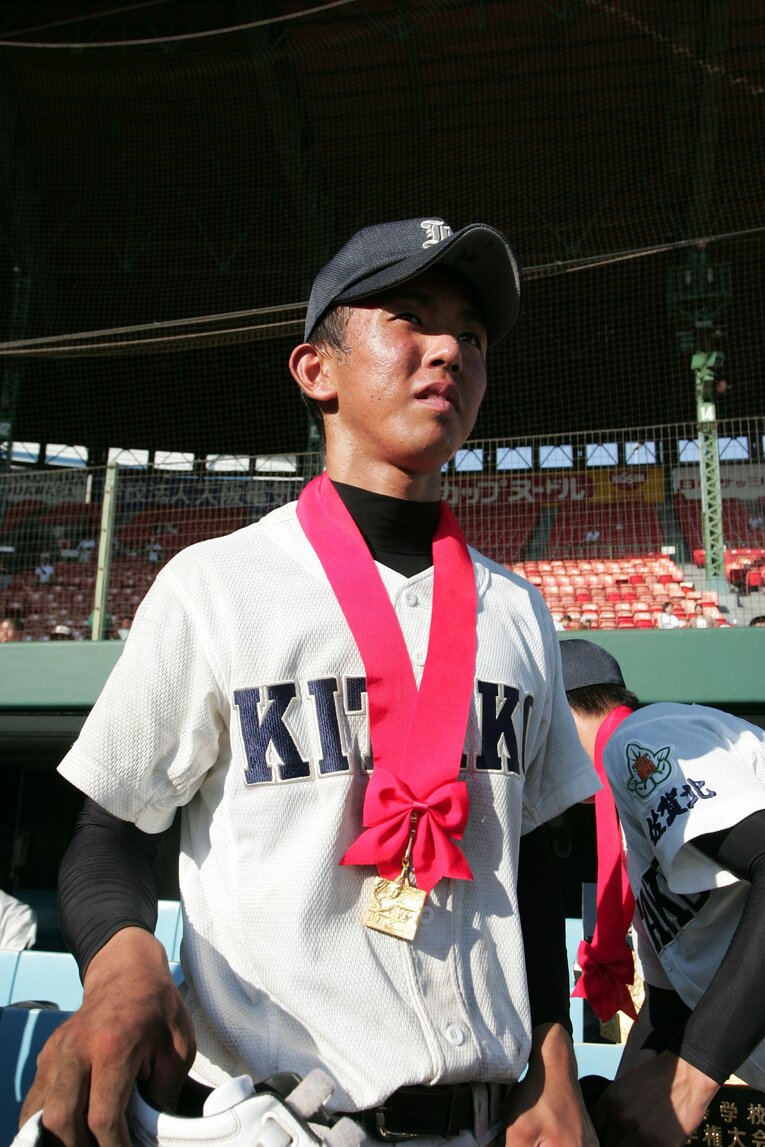 【比較…2007年の佐賀北】決勝戦で逆転満塁弾を放った副島浩史　©Hideki Sugiyama