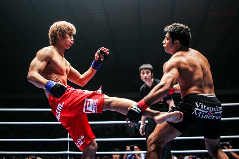 【アンケート5位】所英男vs.アレッシャンドリ・フランカ・ノゲイラ（2005年）©Susumu Nagao