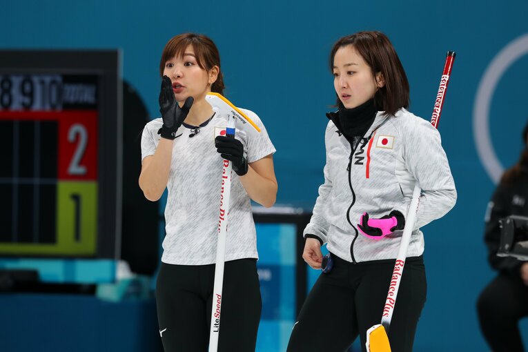 平昌五輪でのロコ・ソラーレ　©JMPA