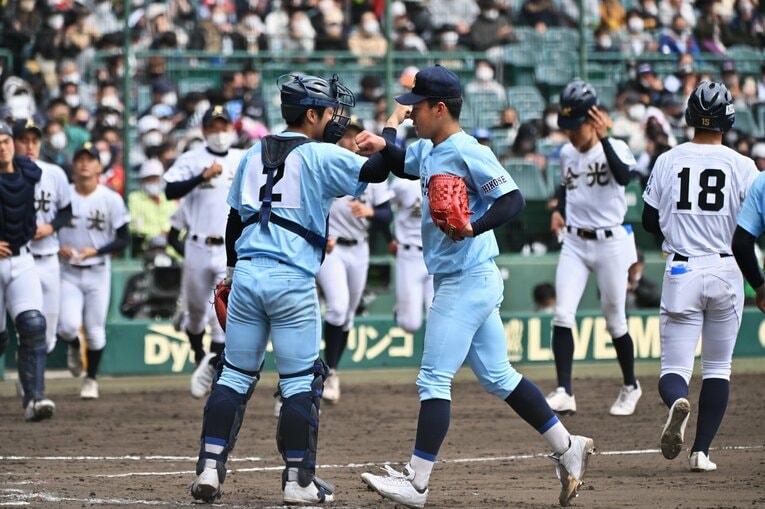 準々決勝（対金光大阪戦）の山田　©Hideki Sugiyama