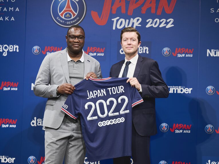 エムボマ氏とセバスチャン氏　©Yuki Suenaga