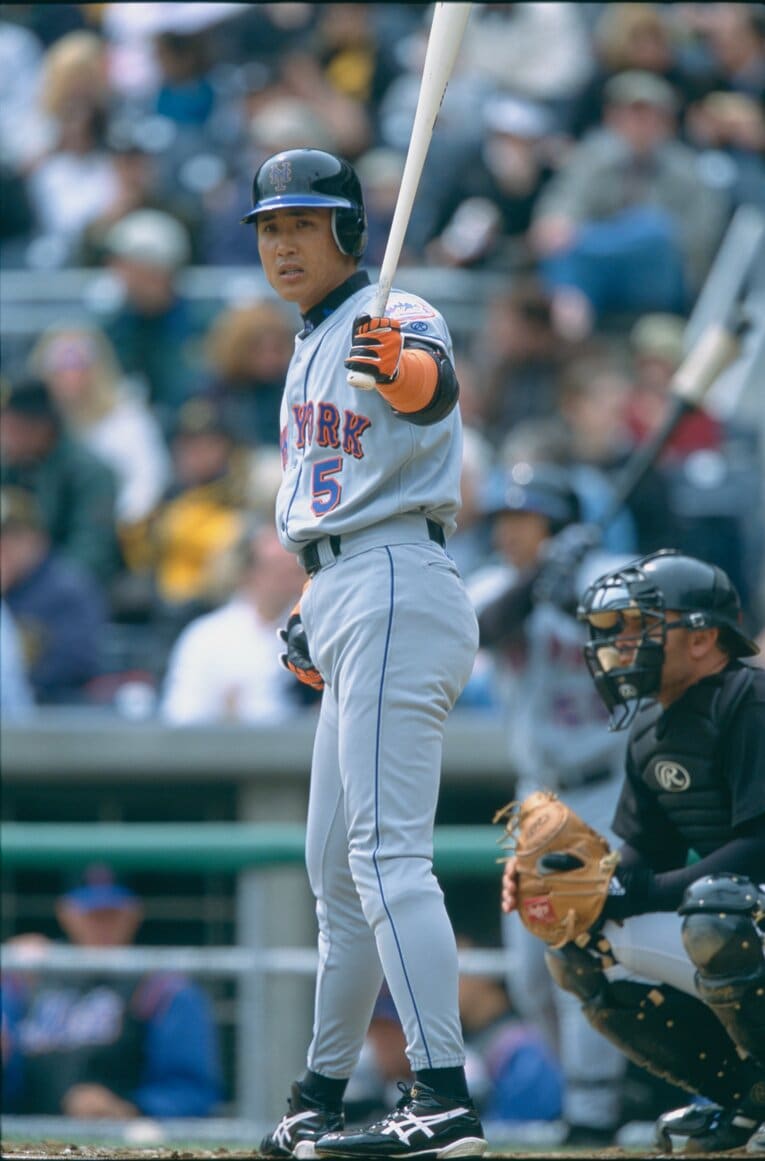 メッツ時代の新庄剛志　©︎Kazuaki Nishiyama