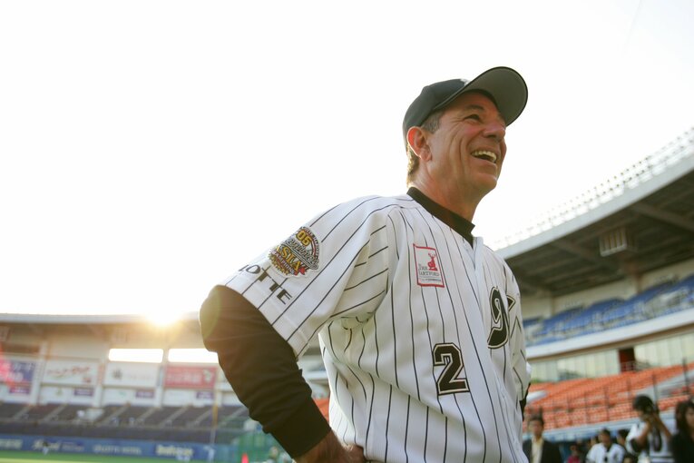 2009年にロッテ監督を退任　©Koji Asakura