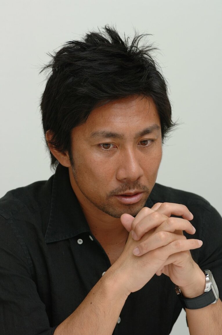 2006年の前園　©Sports Graphic Number