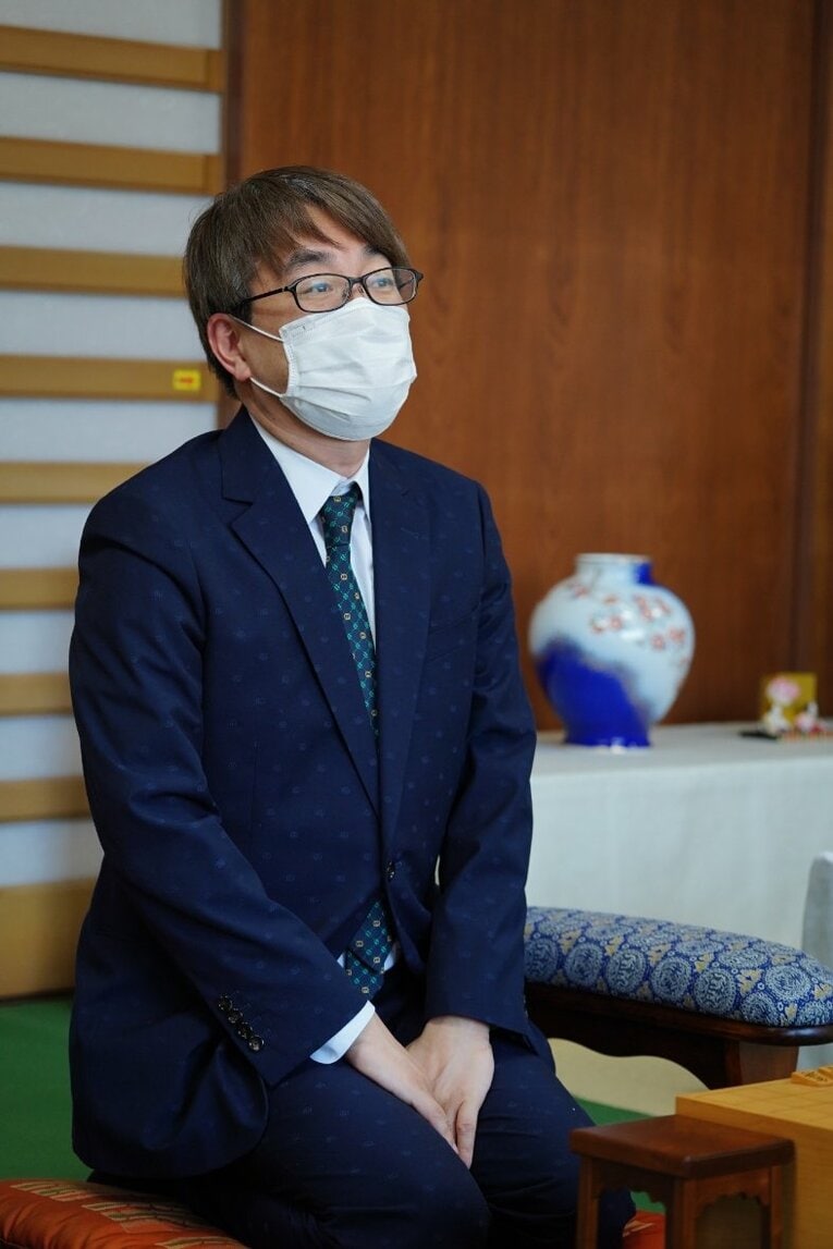 王将戦第6局前日検分より　©日本将棋連盟