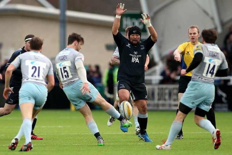 ニューカッスル（イングランド）時代の畠山　©︎Getty Images