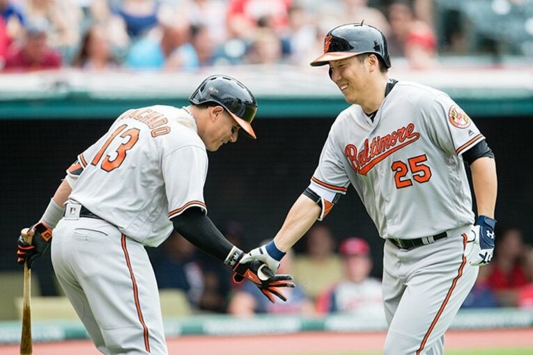 キム・ヒョンスのMLB時代©Getty Images