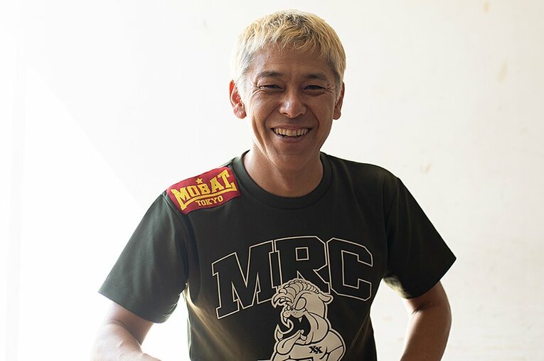 謹慎中にランニングを始めたと語るロンブー亮 ／ photograph by Nanae Suzuki