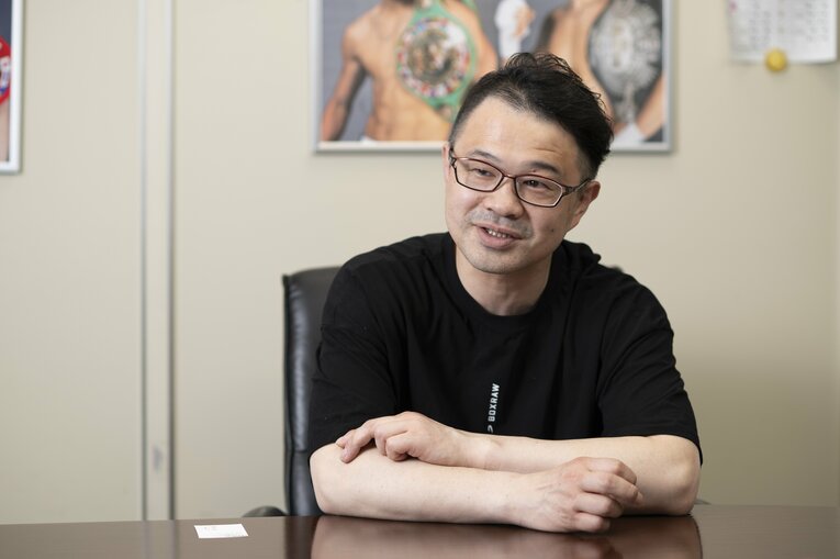 兄弟が勉学に励むなか、小堀佑介だけがボクシングの道に進んだ　©Tadashi Hosoda