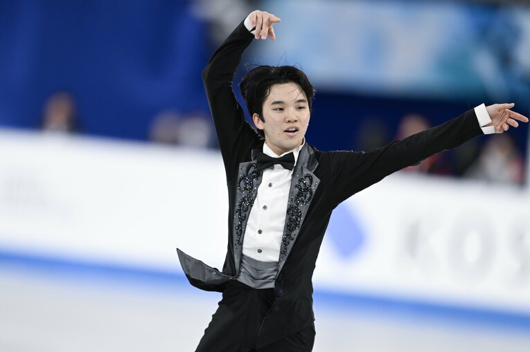 世界フィギュア国別対抗戦のフリー　©Asami Enomoto