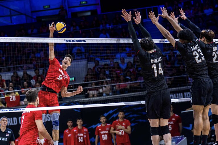 バレーボール世界選手権・トルコ戦　©︎Volleyball World