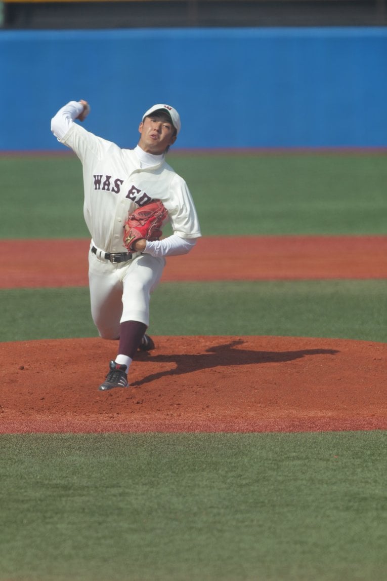 早稲田大学時代　©Shigeki Yamamoto