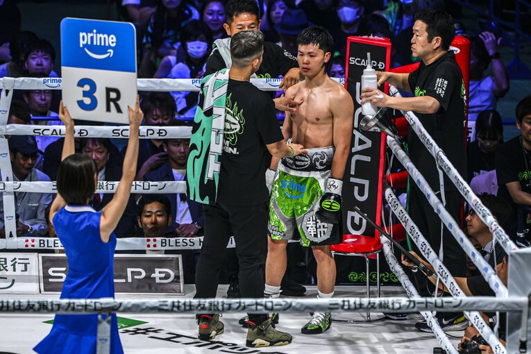 那須川天心vs.ビクトル・サンティリャン　©︎Takuya Sugiyama