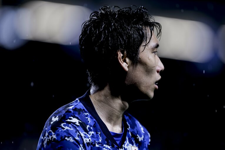 22年6月日本代表シリーズでの鎌田　©Kiichi Matsumoto/JMPA