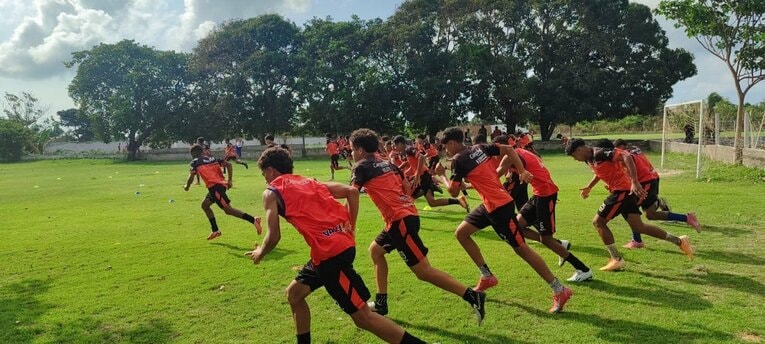 練習風景　©Hiroaki Sawada