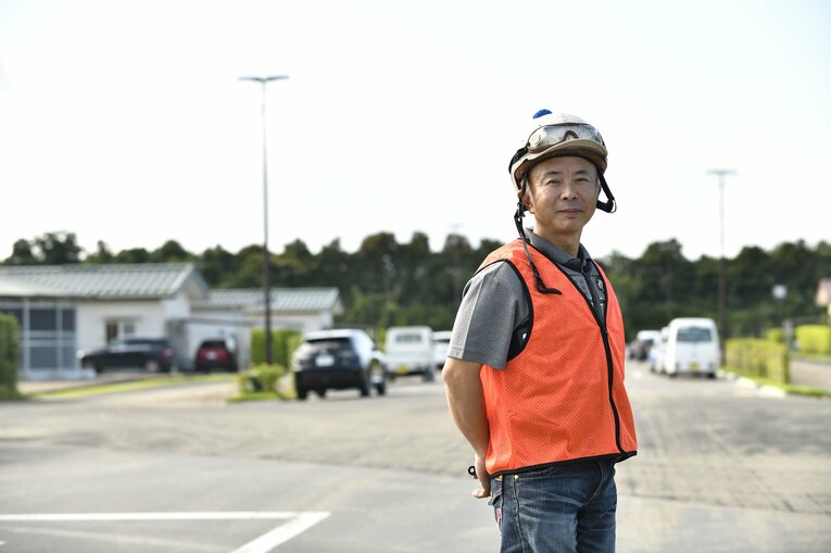 ツインターボとのコンビで重賞を2勝した中舘英二現調教師（2021年撮影）　©Takashi Shimizu