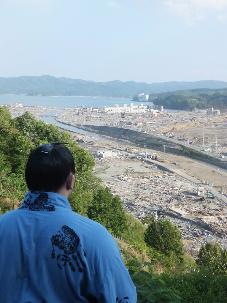 大相撲の“3.11”　被災地を訪れた力士たちの涙と誓い(3)