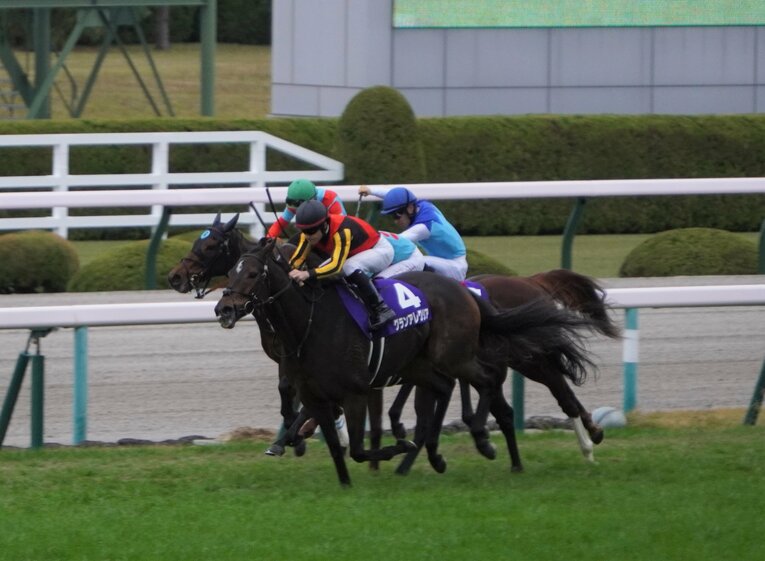 2020年のマイルCSを制したグランアレグリア　©Satoshi Hiramatsu