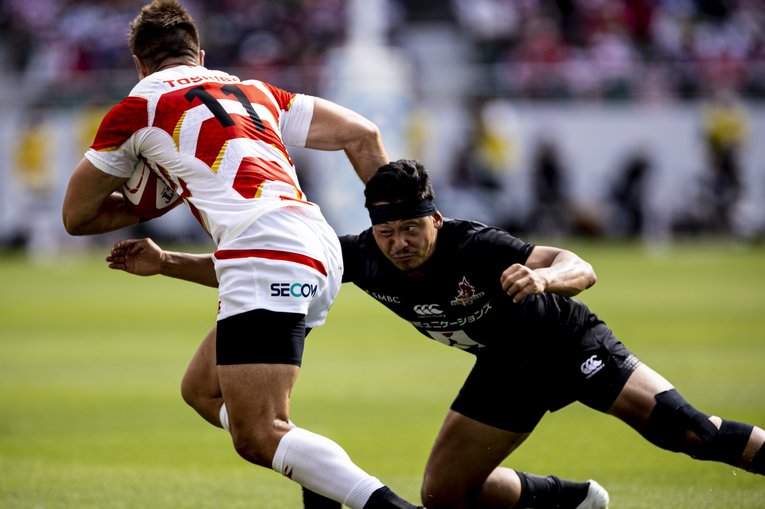 サンウルブズWTB髙橋汰地　©︎Kiichi Matsumoto