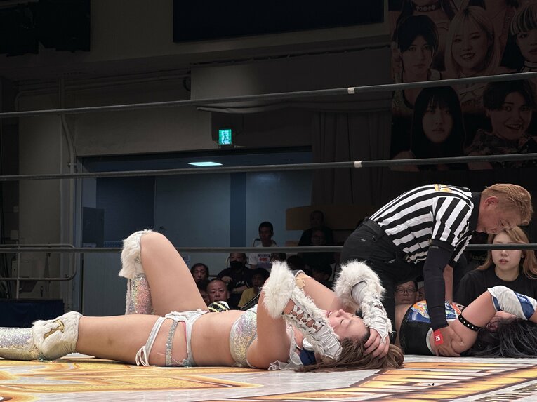 マリーゴールドの女子プロレスラー・桜井麻衣　©Norihiro Hashimoto