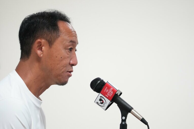 ルヴァンカップ敗退後、リーグ優勝争いに言及した町田・黒田剛監督　©︎Masashi Hara/Getty Images