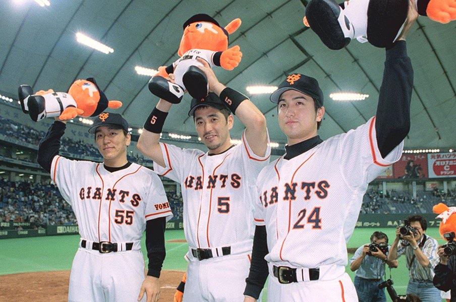 高橋由伸が松井秀喜を超えていた 巨人戦が平均 超えした最後の年 プロ野球 Number Web ナンバー
