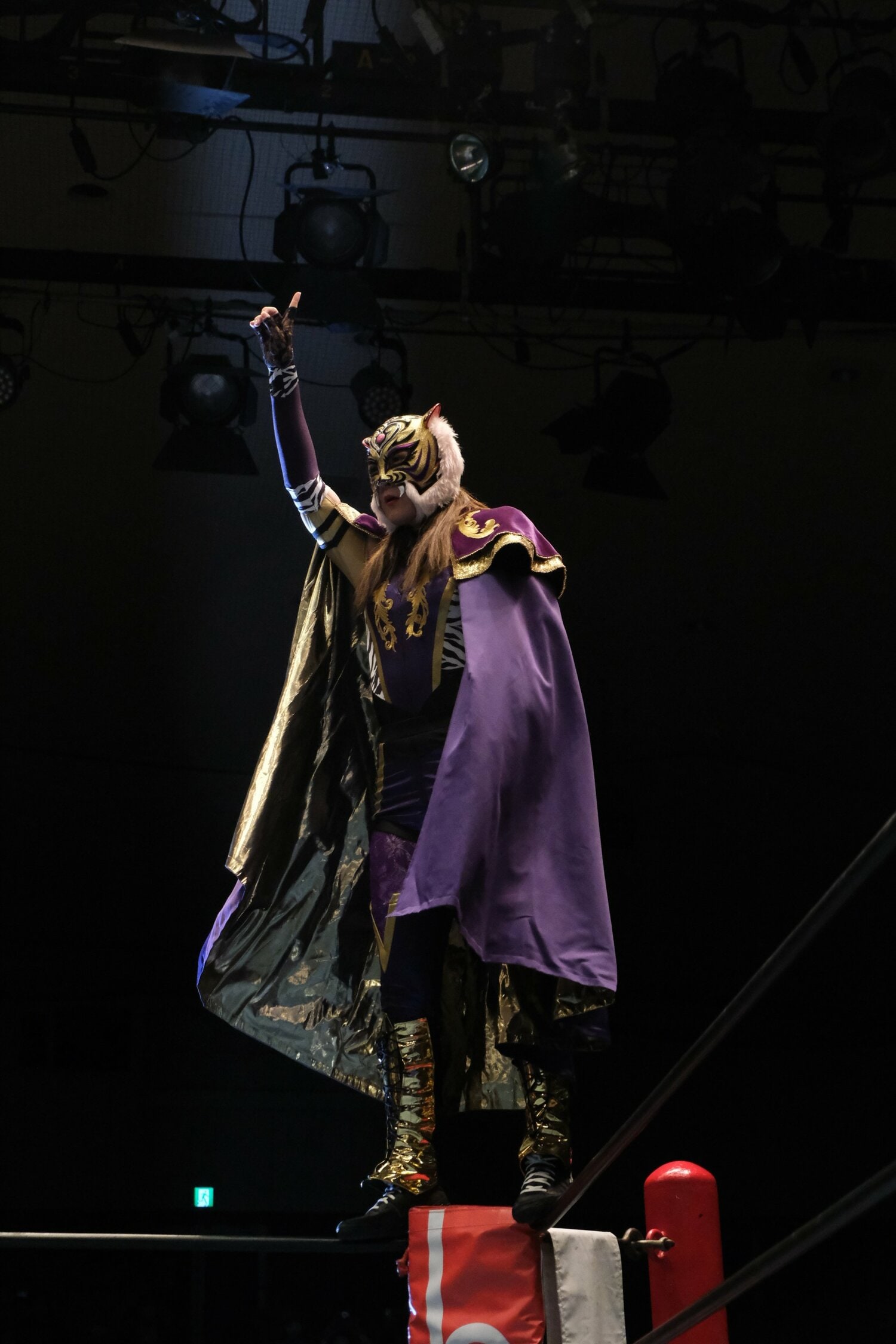 現在シングルマッチでは8戦全勝。有力レスラーたちを次々と倒してきた