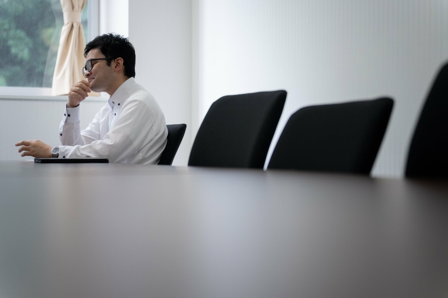 悩んだ末、大学ではクイズから離れた大場 ©︎Shiro Miyake