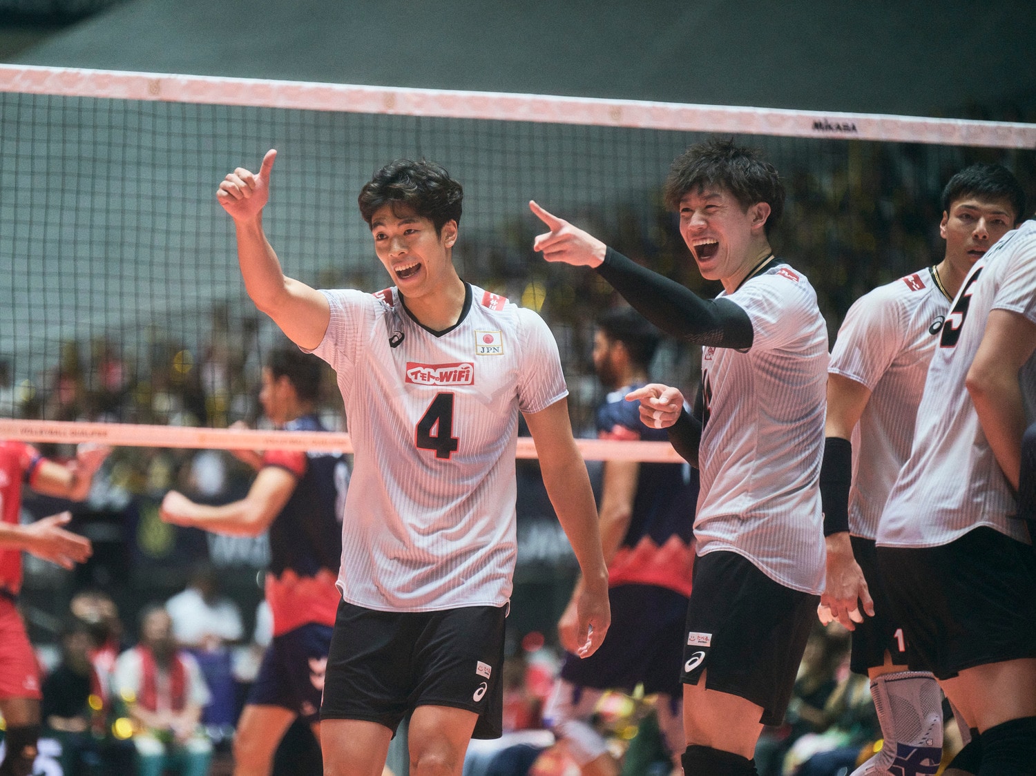 ブラン監督の信頼も厚い宮浦（左）　©︎Yuki Suenaga