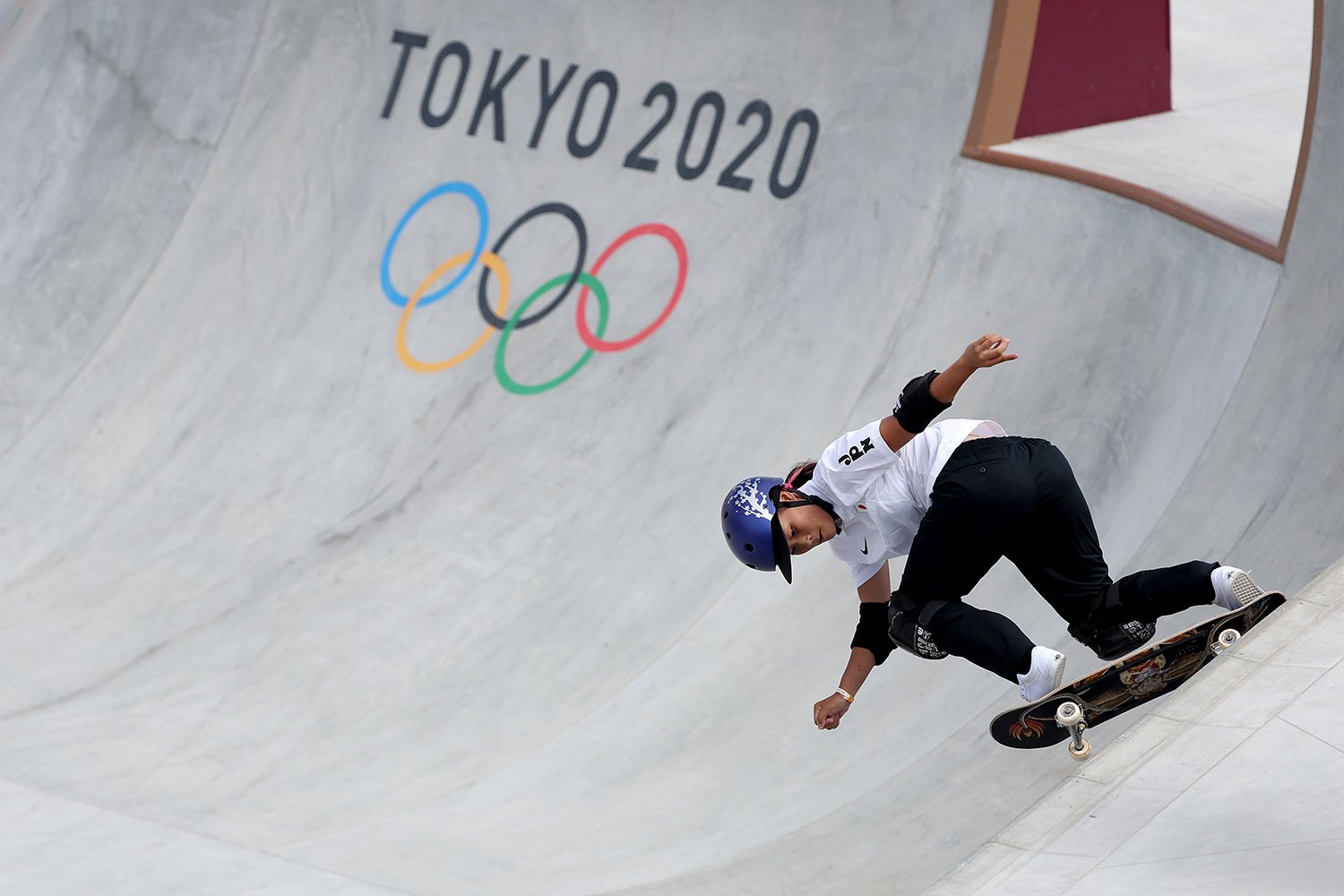 東京2020女子パークで金メダルを獲得した四十住さくら　©Getty Images　©IOC-All Rights Reserved.