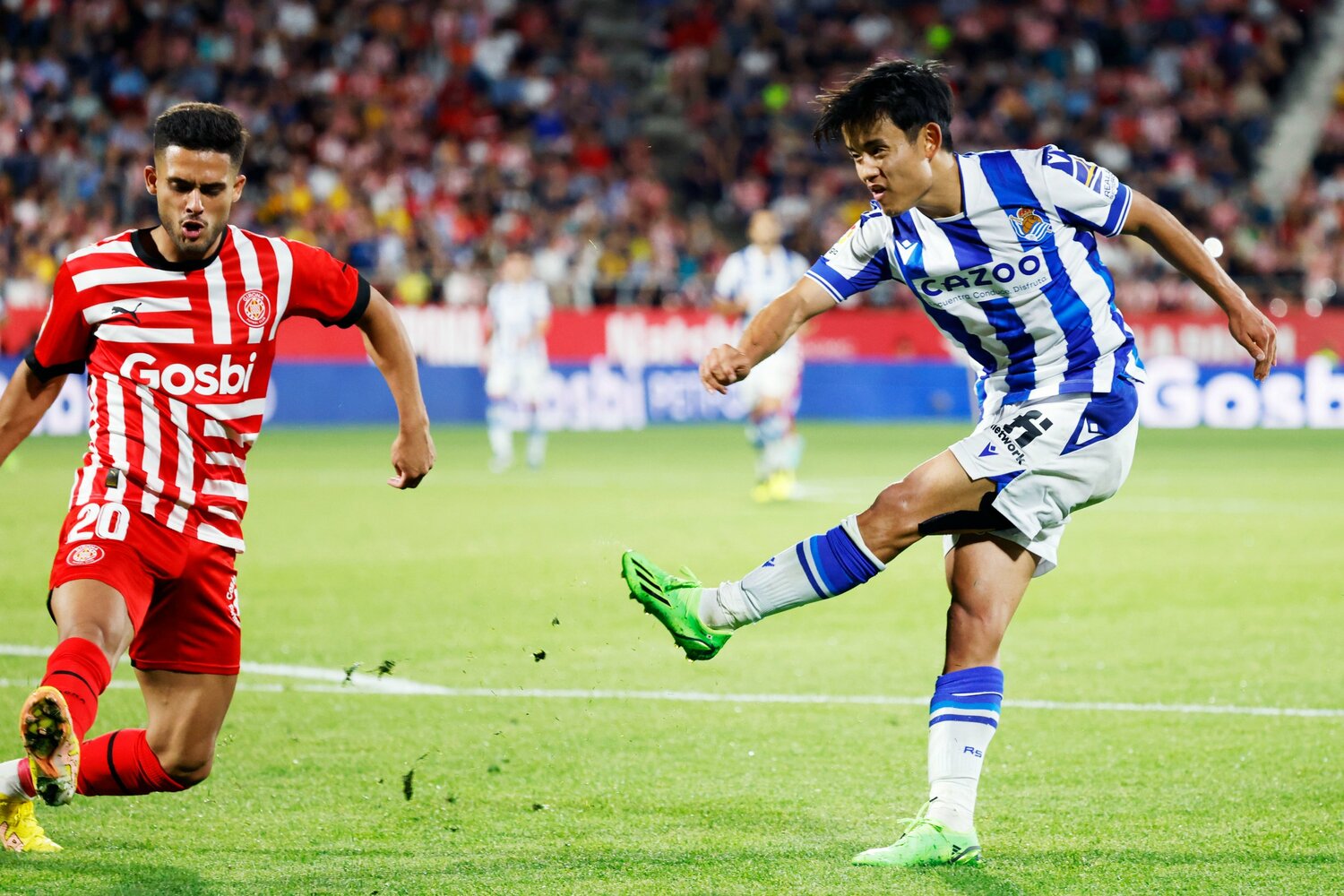 ジローナ戦の今季2ゴール目