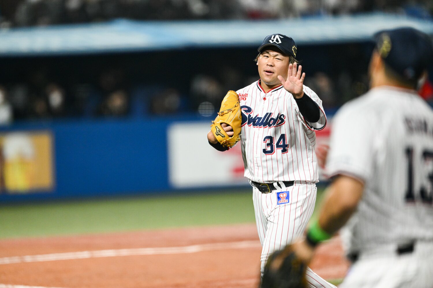 サウスポー田口がどのような救援を見せるか ©NanaeSuzuki