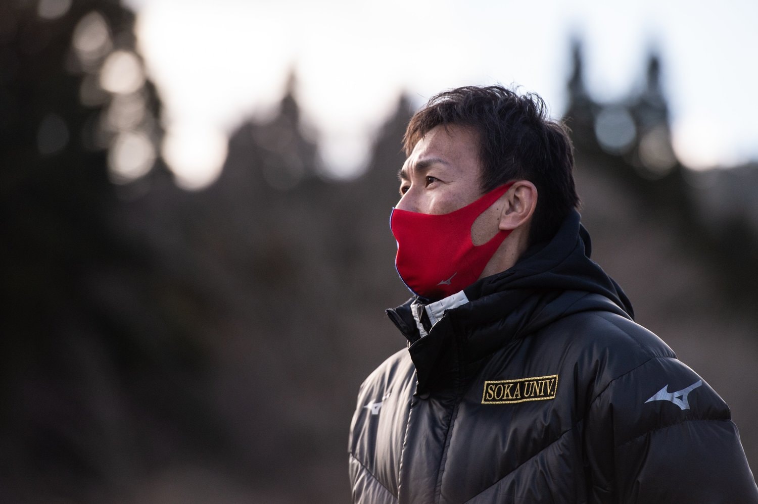 創価大・榎木和貴監督　©Nanae Suzuki