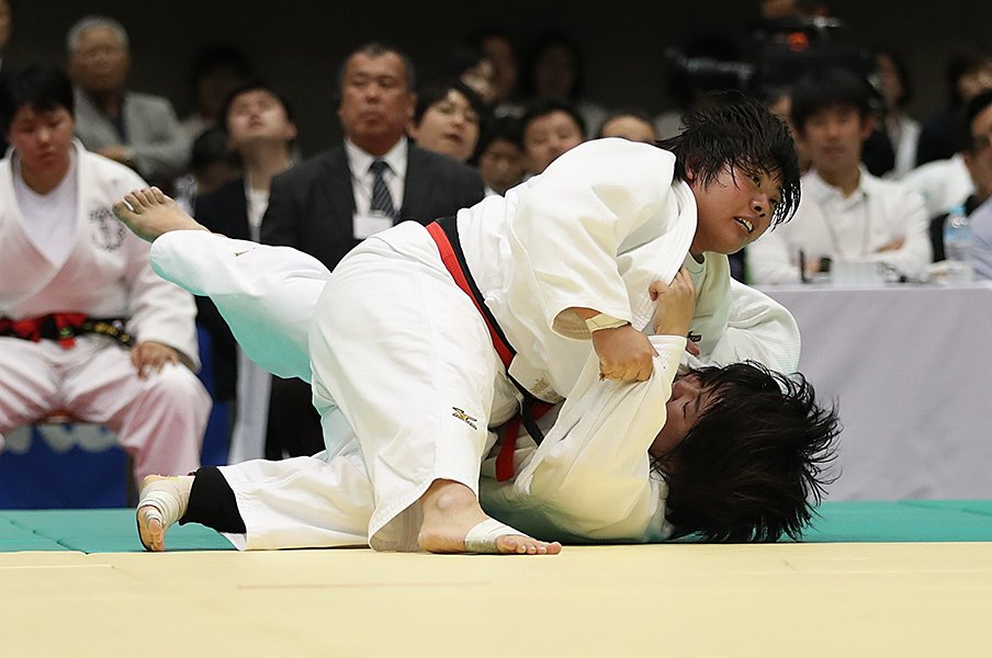 女子柔道78kg超級の争いが熾烈。素根輝、2020年で「笑うのは自分」。＜Number Web＞ photograph by Getty Images
