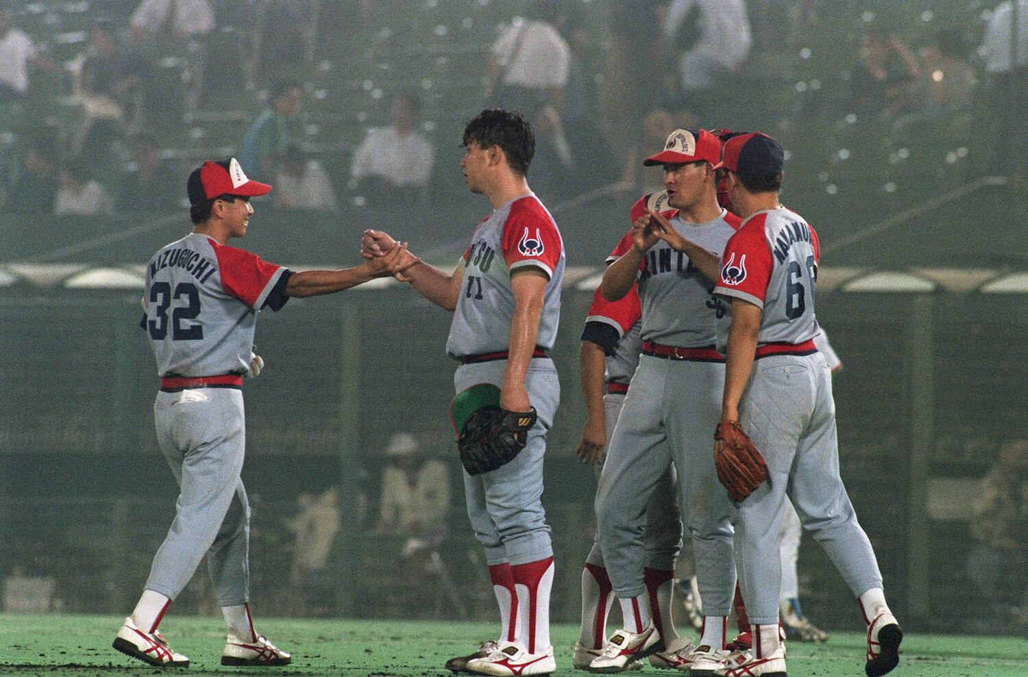 16四球を出しながら191球完投勝利を挙げた野茂　©JIJI PRESS