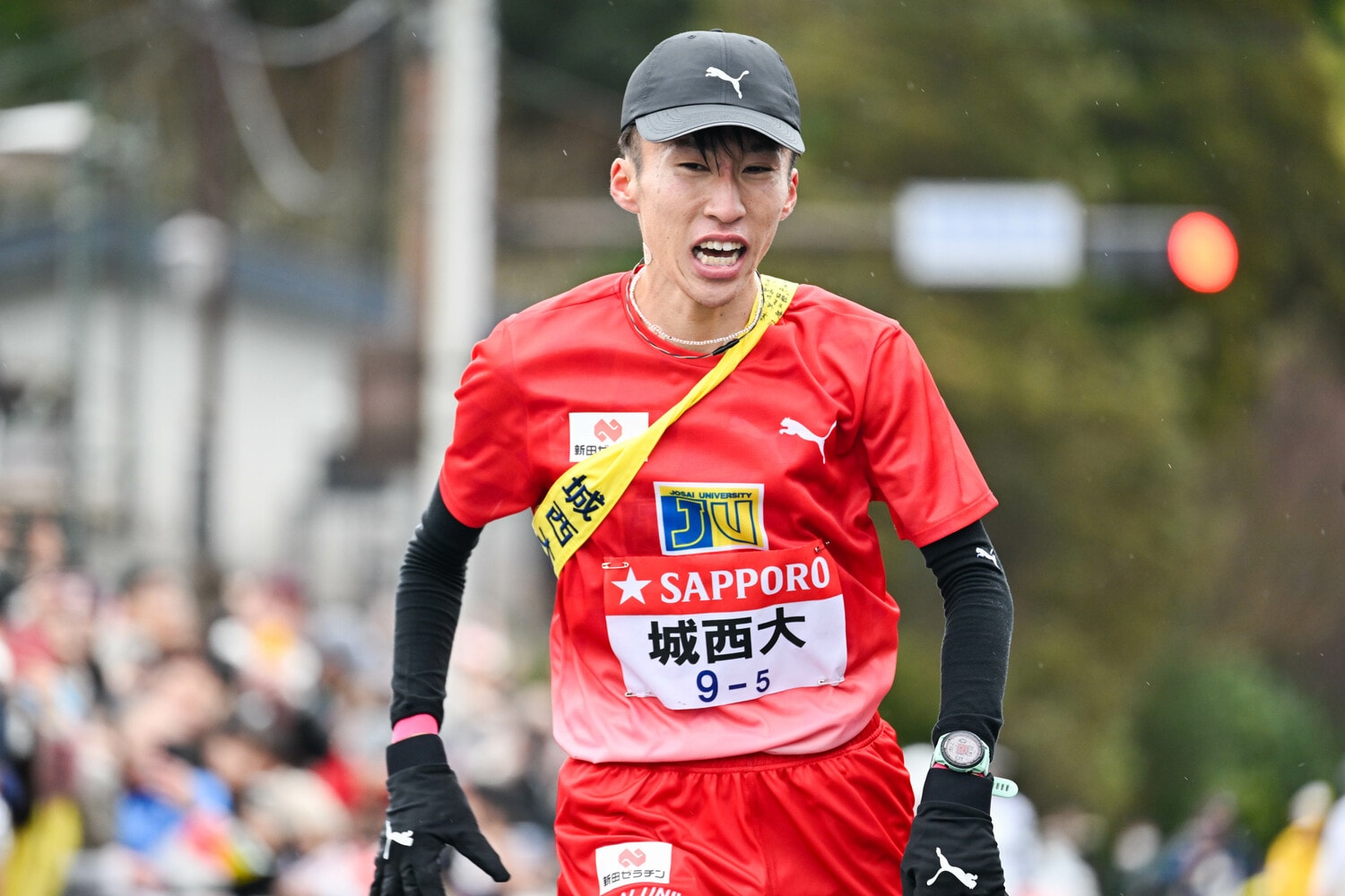 第100回大会、5区で1時間9分14秒の区間新記録をマークした山本　©Nanae Suzuki