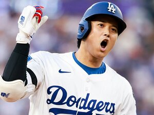 「オオタニは偉大な才能だけど…」“元二刀流の161キロ”の闘志をドジャース大谷翔平は打ち砕いた「しっかりと良いスイング」珍しく自賛した日