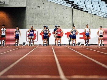 陸上日本選手権男子100m「果てなきデッドヒート」～ドキュメント～＜Number Web＞ photograph by Asami Enomoto