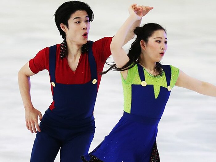 元パートナーがライバルに…本人の胸中は? 新星・田中梓沙&西山真瑚が“アイスダンスを決意した日”「すごく心強い競技だなと思います」<Number Web> photograph by Sean Gillis