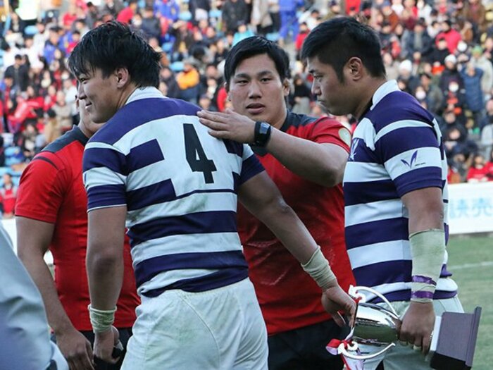 決勝で1点差、極限の緊張感の中で。帝京と明治が見せたラグビーの真髄。＜Number Web＞ photograph by Nobuhiko Otomo
