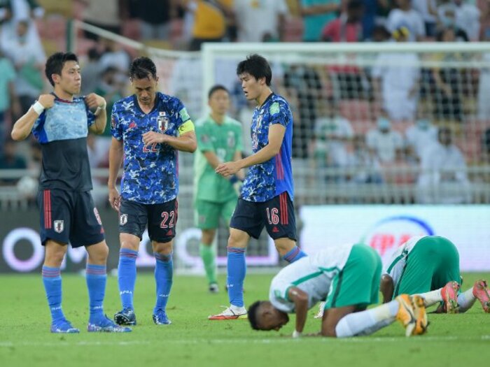 7大会連続W杯出場に“赤信号”…「3つの決定機は前半」サウジ戦の森保ジャパンから考える〈1点が遠すぎる問題〉＜Number Web＞ photograph by Getty Images