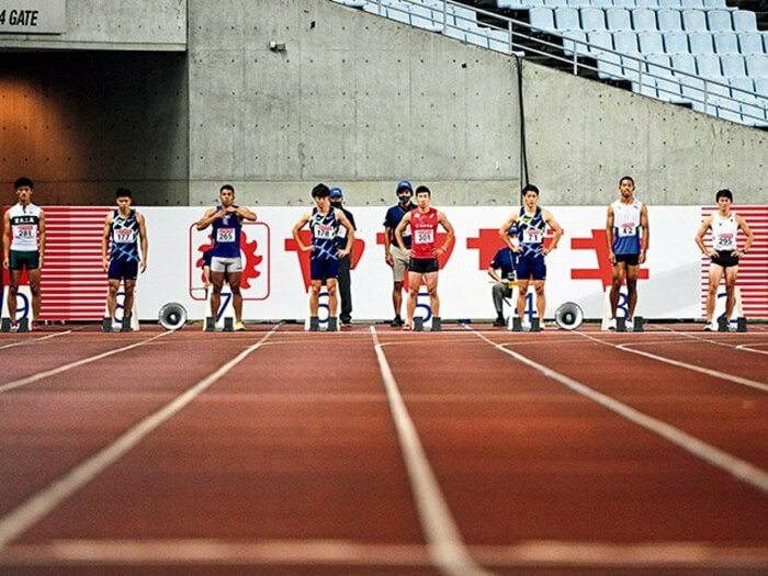 陸上日本選手権男子100m「果てなきデッドヒート」～ドキュメント～＜Number Web＞ photograph by Asami Enomoto