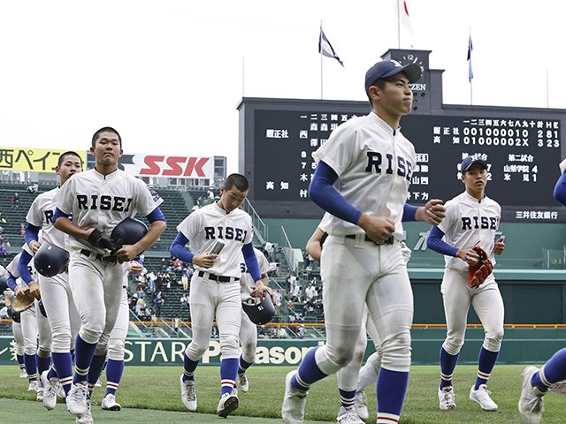 山田哲人らOBの履正社・初戦敗退も甲子園で見せた“新スタイル”「根拠のある走塁」の意識改革とは〈センバツ強豪・夏への収穫〉 - 高校野球 -  Number Web - ナンバー