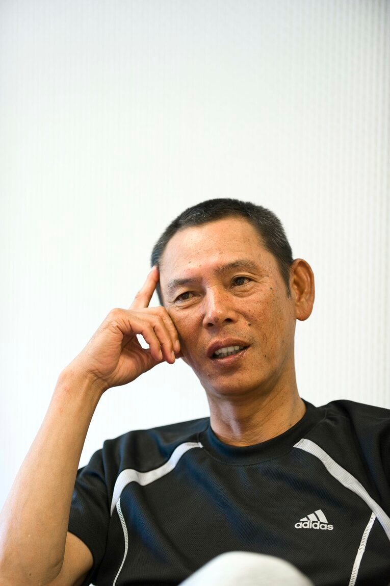 2009年、日ハムコーチ時代の小林。このわずか半年後に急逝した　©Toshiya Kondo