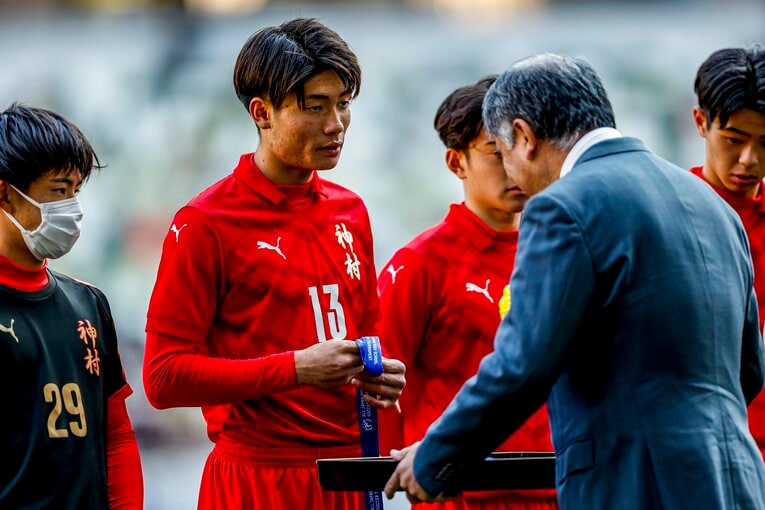 神村学園・福田師王　©︎Kiichi Matsumoto